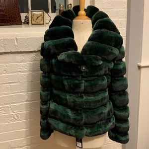 Luxurious chinchilla jacket. New with tags.